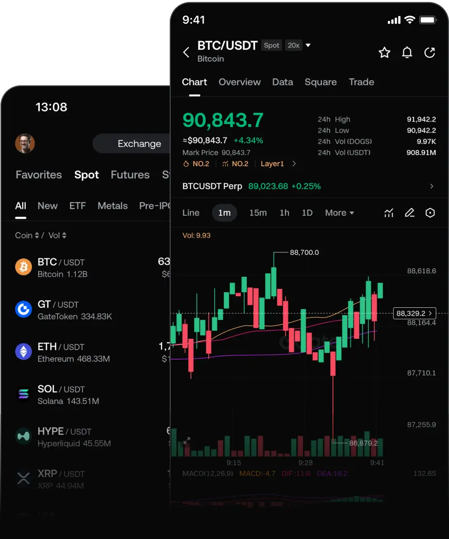 Mobile portfolio interface